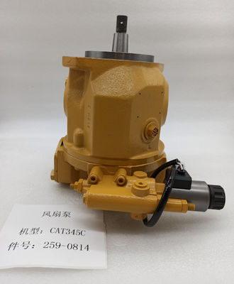 E345D Excavator Hydraulic Fan Motor 259-0814 Cooling Piston Pump Parts