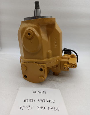 E345D Excavator Hydraulic Fan Motor 259-0814 Cooling Piston Pump Parts