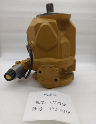 E374D Cooling Excavator Hydraulic Fan Motor 1709918 1915611 Crawler Excavator Parts