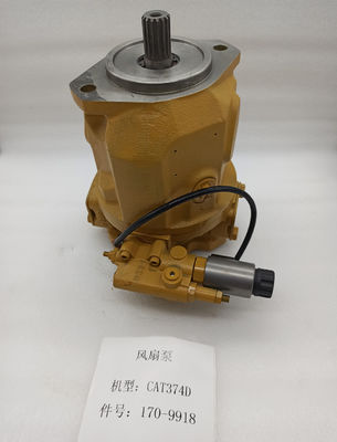 E374D Cooling Excavator Hydraulic Fan Motor 1709918 1915611 Crawler Excavator Parts