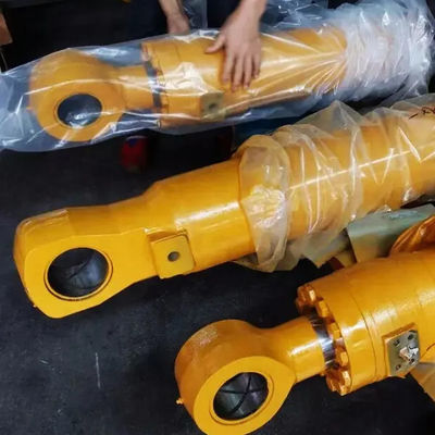 Hydraulic Parts Excavator Casting , PC200-7 PC400 PC600 Boom Cylinder On Excavator